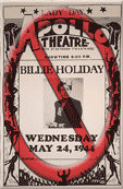 no billie holiday bootleg poster